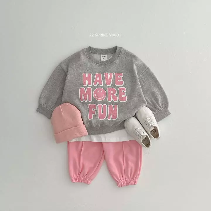 Vivid I - Korean Children Fashion - #toddlerclothing - Have Fun Sweatshirt - 11