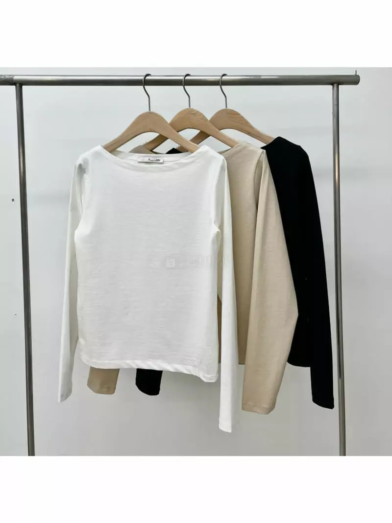 Waterbar - Korean Women Fashion - #momslook - Erbout Tee - 3