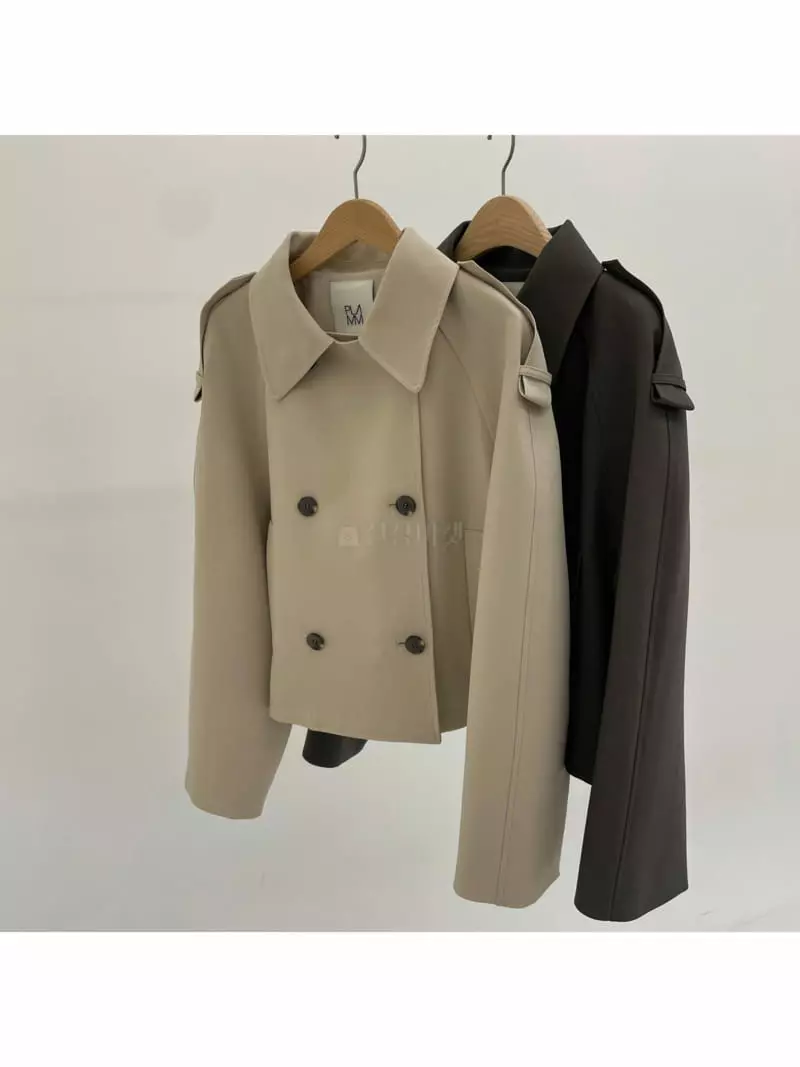 Waterbar - Korean Women Fashion - #womensfashion - Easy Double Shot Trench Coat - 4