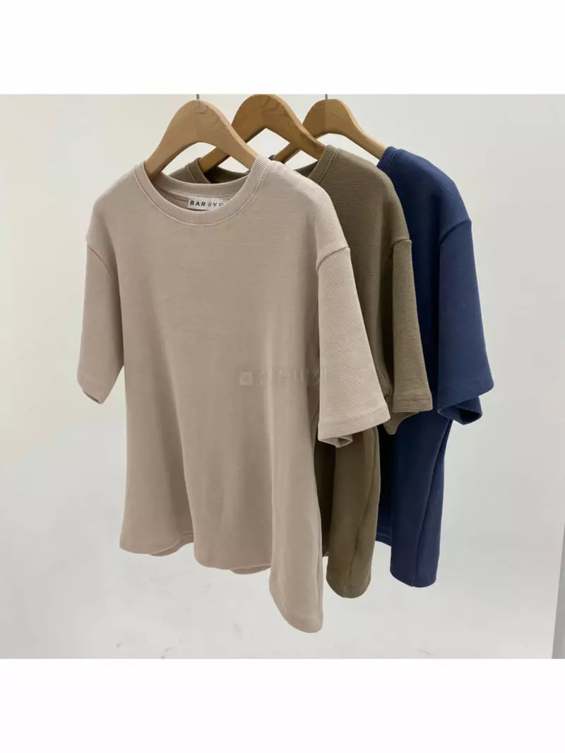 Waterbar - Korean Women Fashion - #womensfashion - Cos Waffle Tee - 4