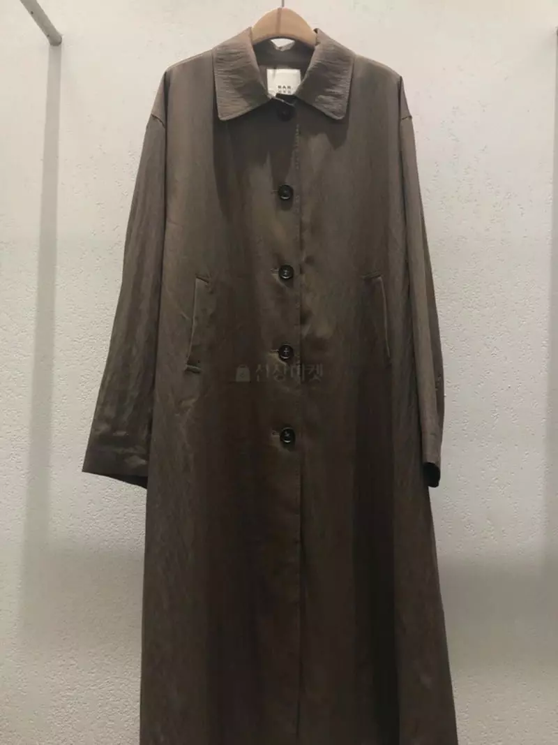 Waterbar - Korean Women Fashion - #momslook - Moana Long Trench Coat - 2