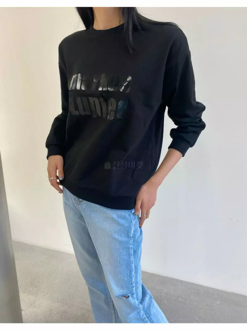 Waterbar - Korean Women Fashion - #momslook - Marcus Sweatshirt - 3