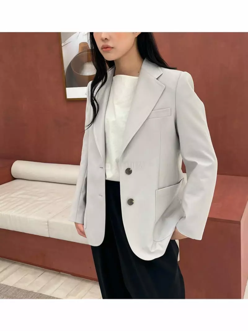 Waterbar - Korean Women Fashion - #momslook - Kady Two Button Jacket