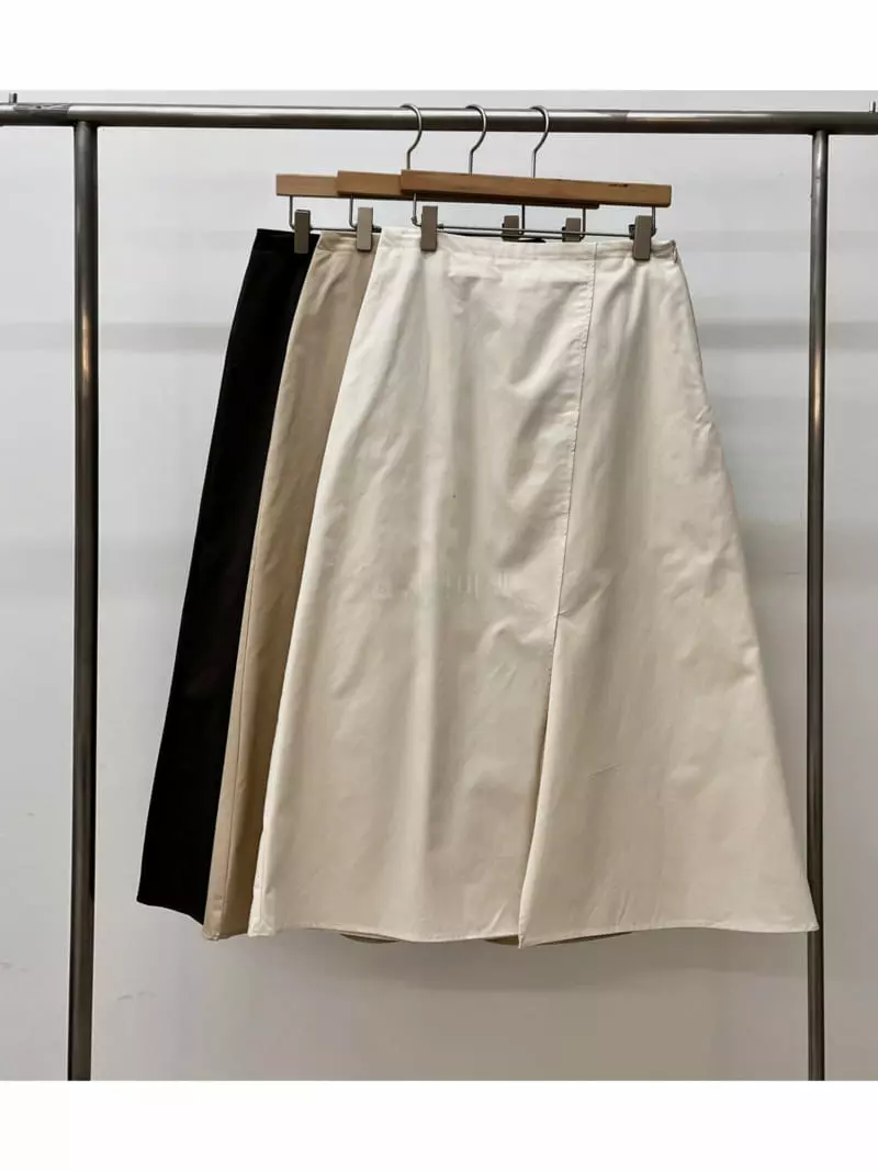 Waterbar - Korean Women Fashion - #restrostyle - Eddy Open Skirt - 4