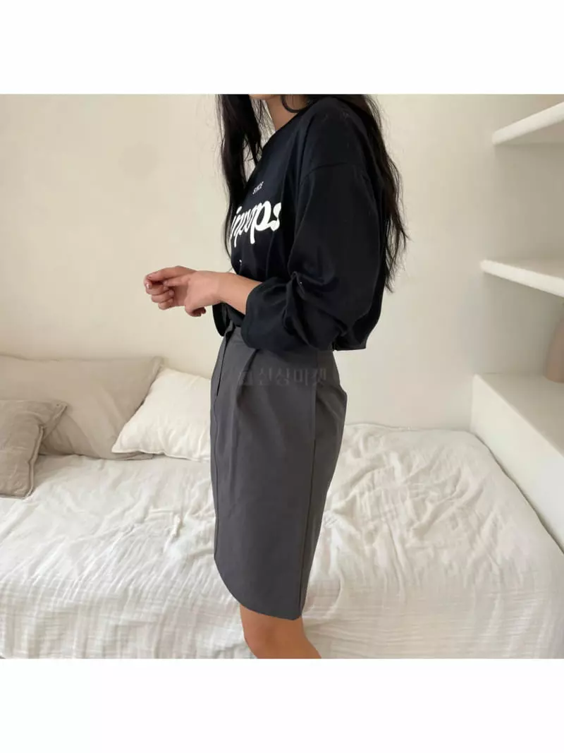 Waterbar - Korean Women Fashion - #romanticstyle - Mongblanc Skirt