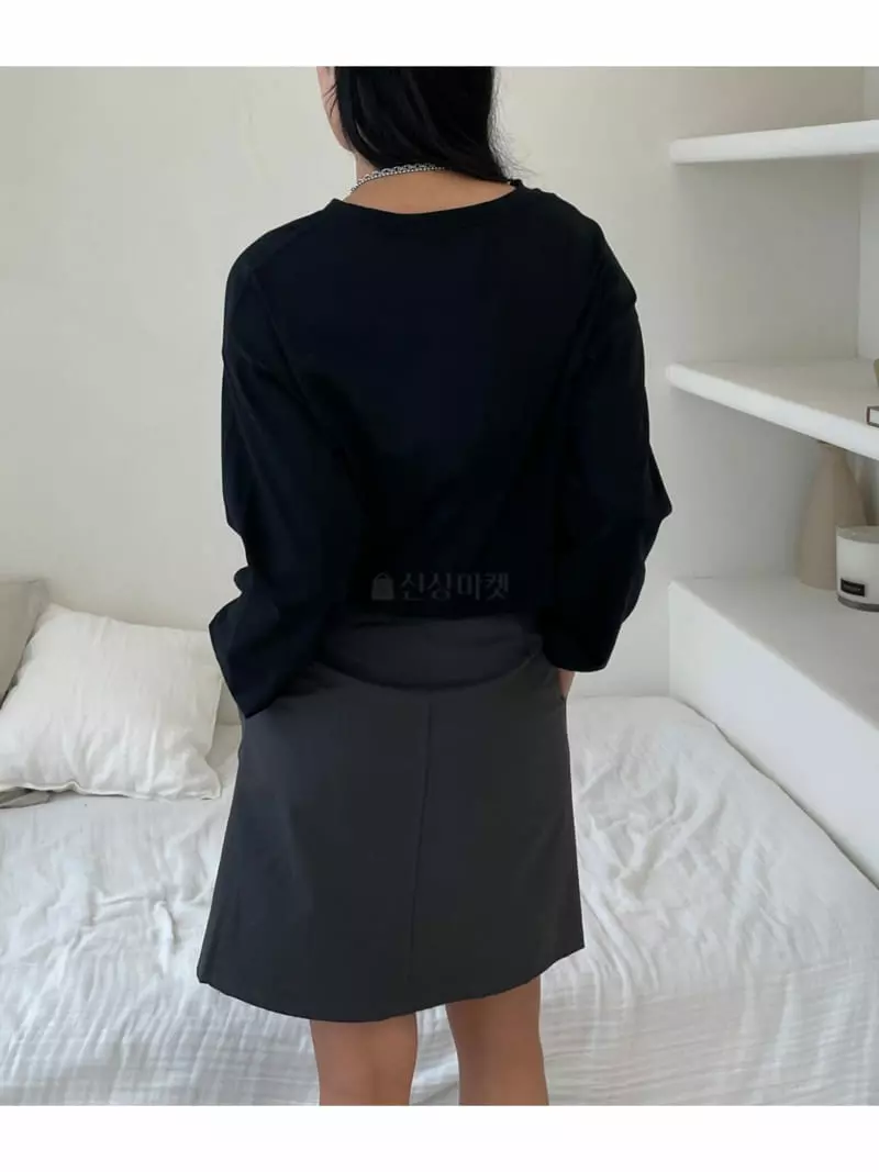 Waterbar - Korean Women Fashion - #shopsmall - Mongblanc Skirt - 2