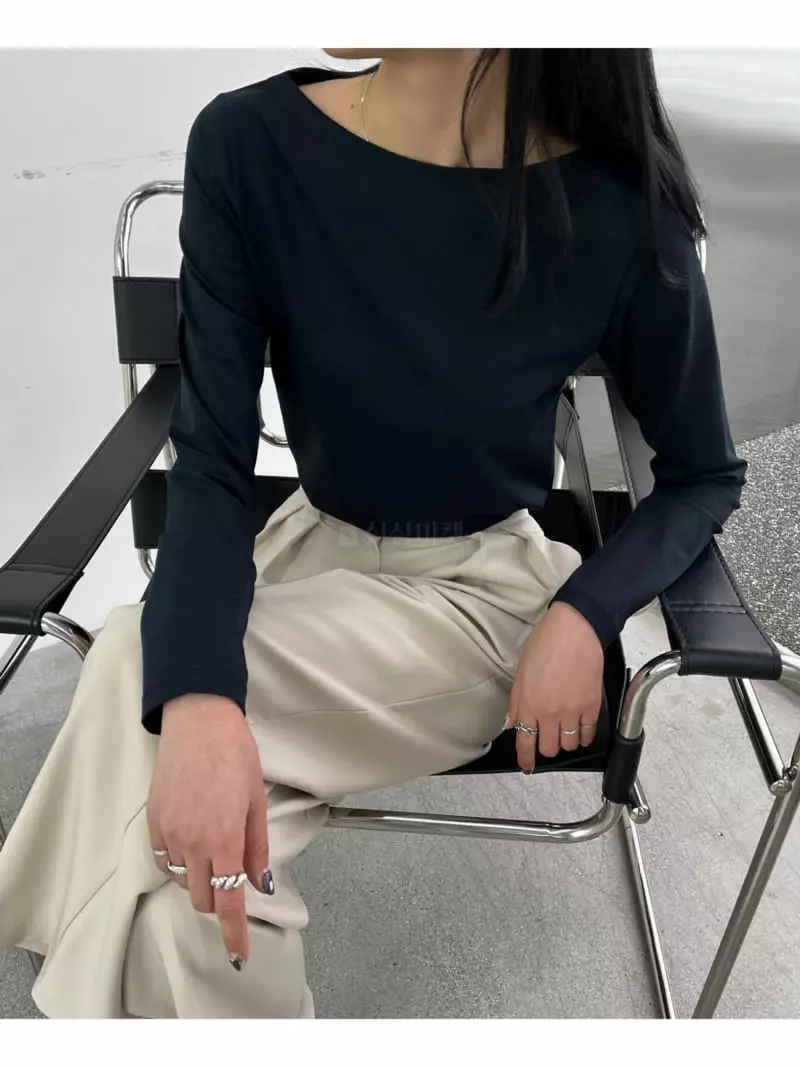 Waterbar - Korean Women Fashion - #thatsdarling - Erbout Tee