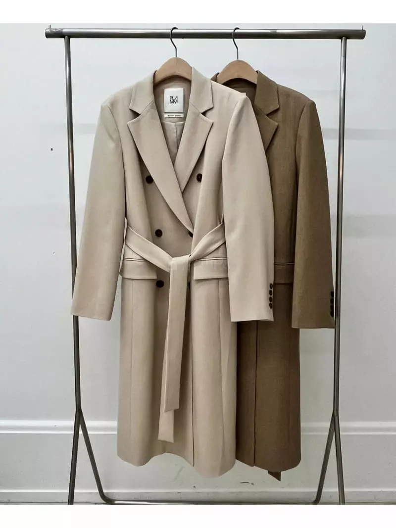 Waterbar - Korean Women Fashion - #shopsmall - Pepper Long Coat - 4