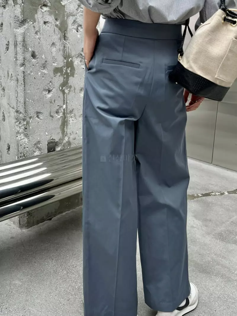 Waterbar - Korean Women Fashion - #thatsdarling - List Wide Pants - 2