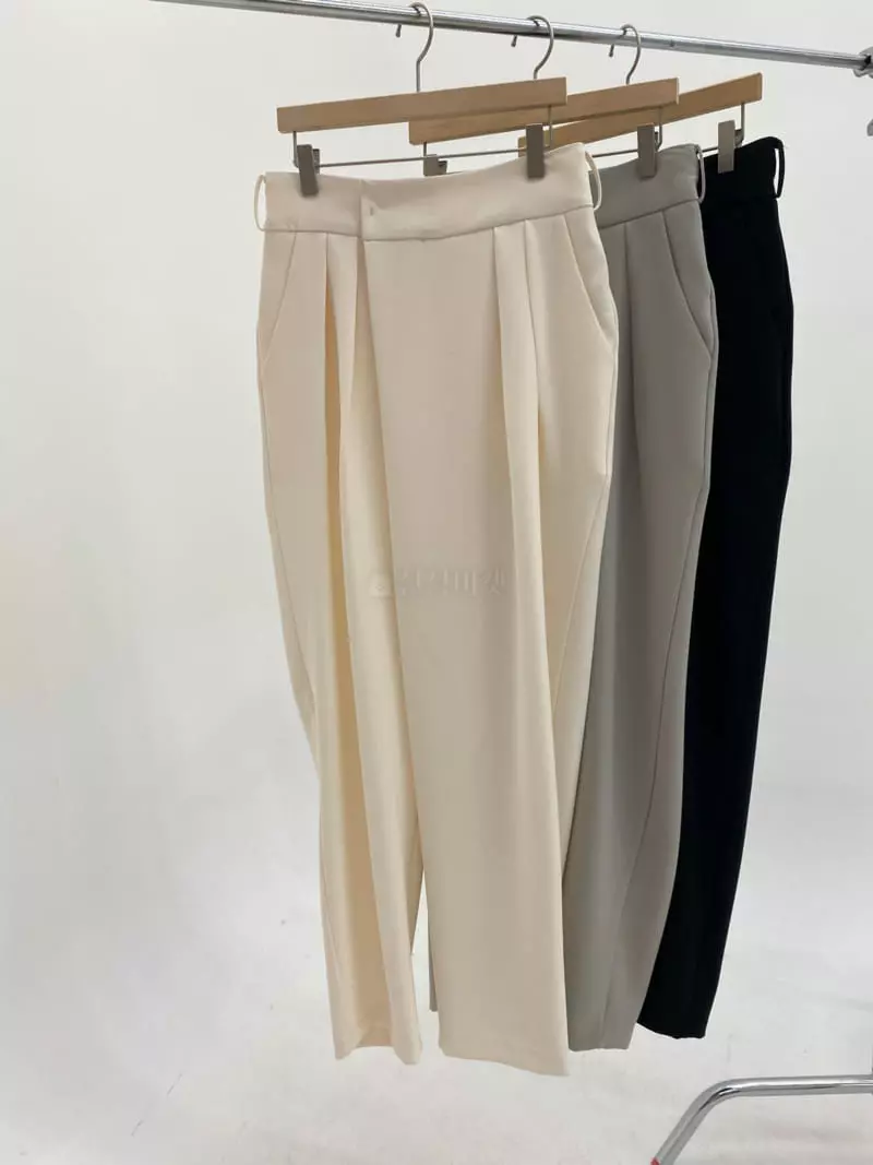 Waterbar - Korean Women Fashion - #vintageinspired - Boss Gadder Pants - 4
