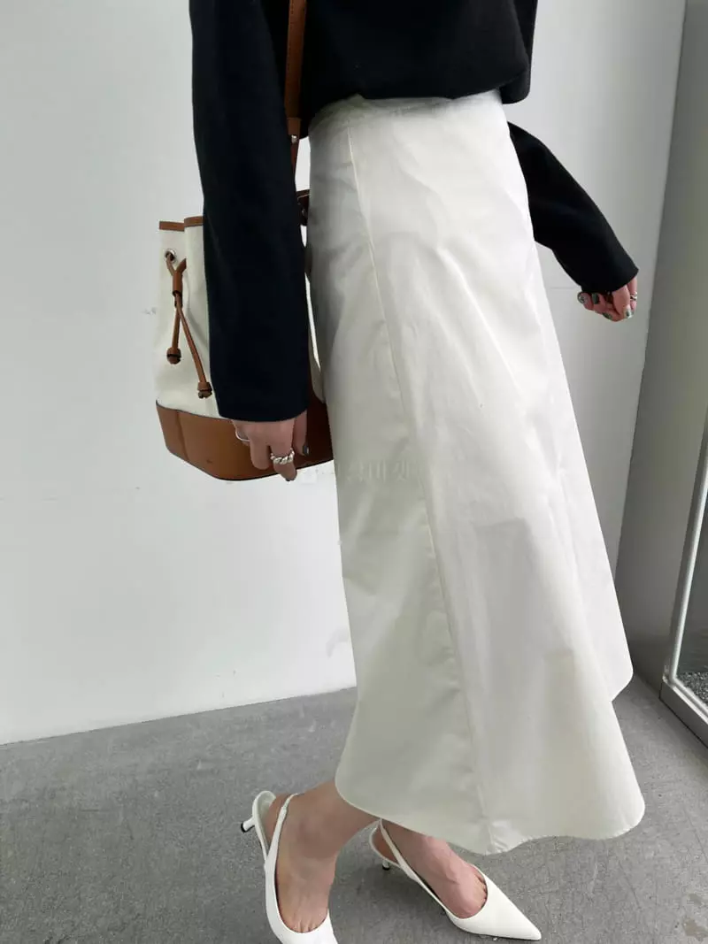 Waterbar - Korean Women Fashion - #vintagekidsstyle - Eddy Open Skirt