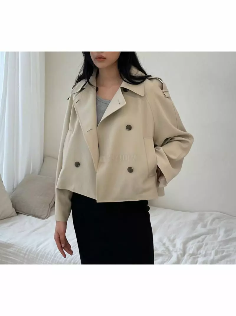 Waterbar - Korean Women Fashion - #womensfashion - Easy Double Shot Trench Coat