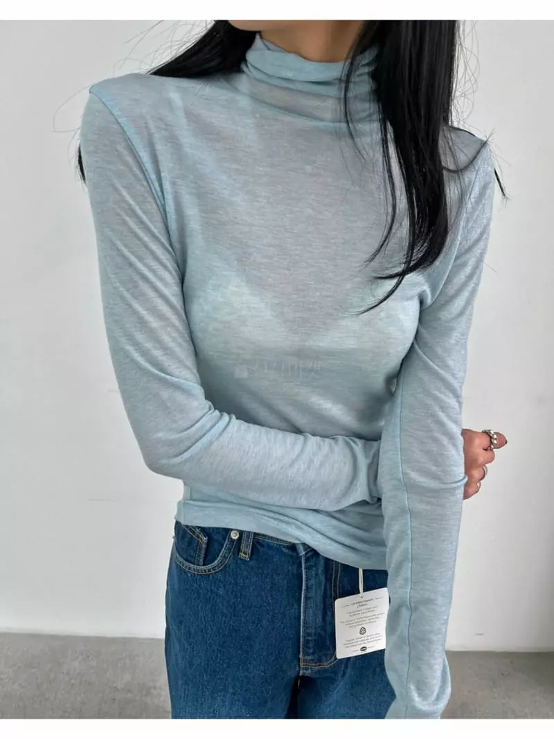 Waterbar - Korean Women Fashion - #womensfashion - Pomi Turtleneck Tee