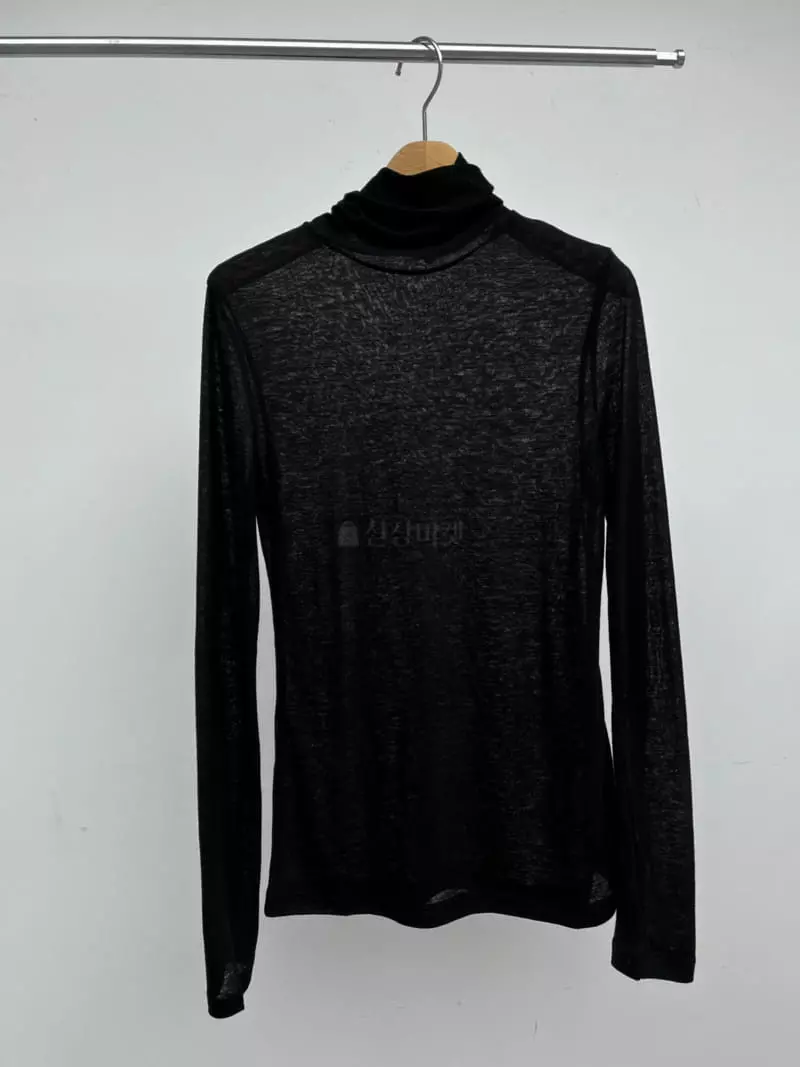 Waterbar - Korean Women Fashion - #womensfashion - Pomi Turtleneck Tee - 3