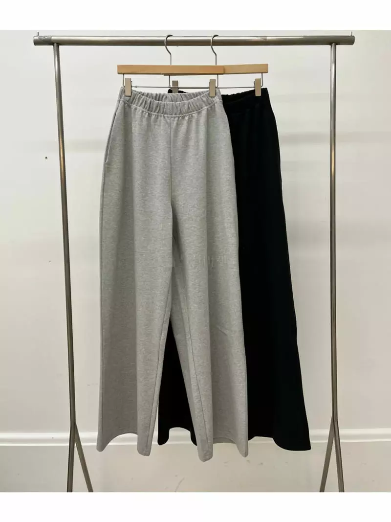 Waterbar - Korean Women Fashion - #womensfashion - Clean Banding Pants - 3