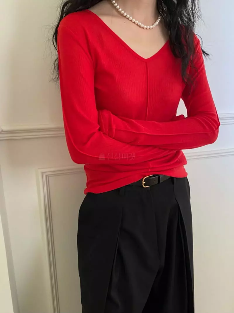 We Are - Korean Women Fashion - #momslook - Cash Tee - 3