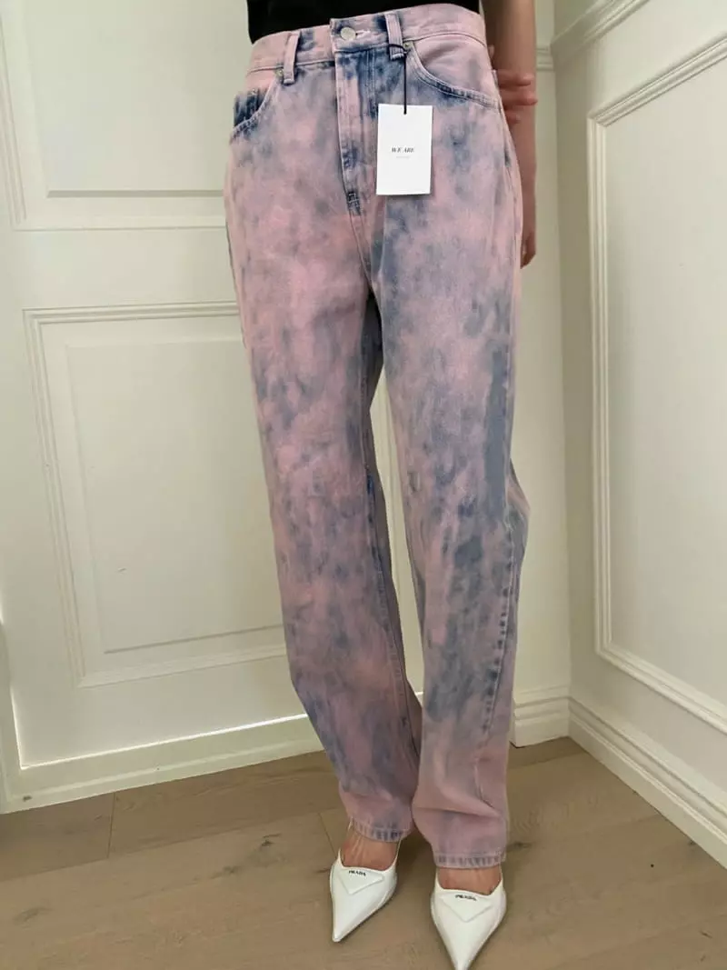 We Are - Korean Women Fashion - #momslook - Cloud Dying Pants - 2