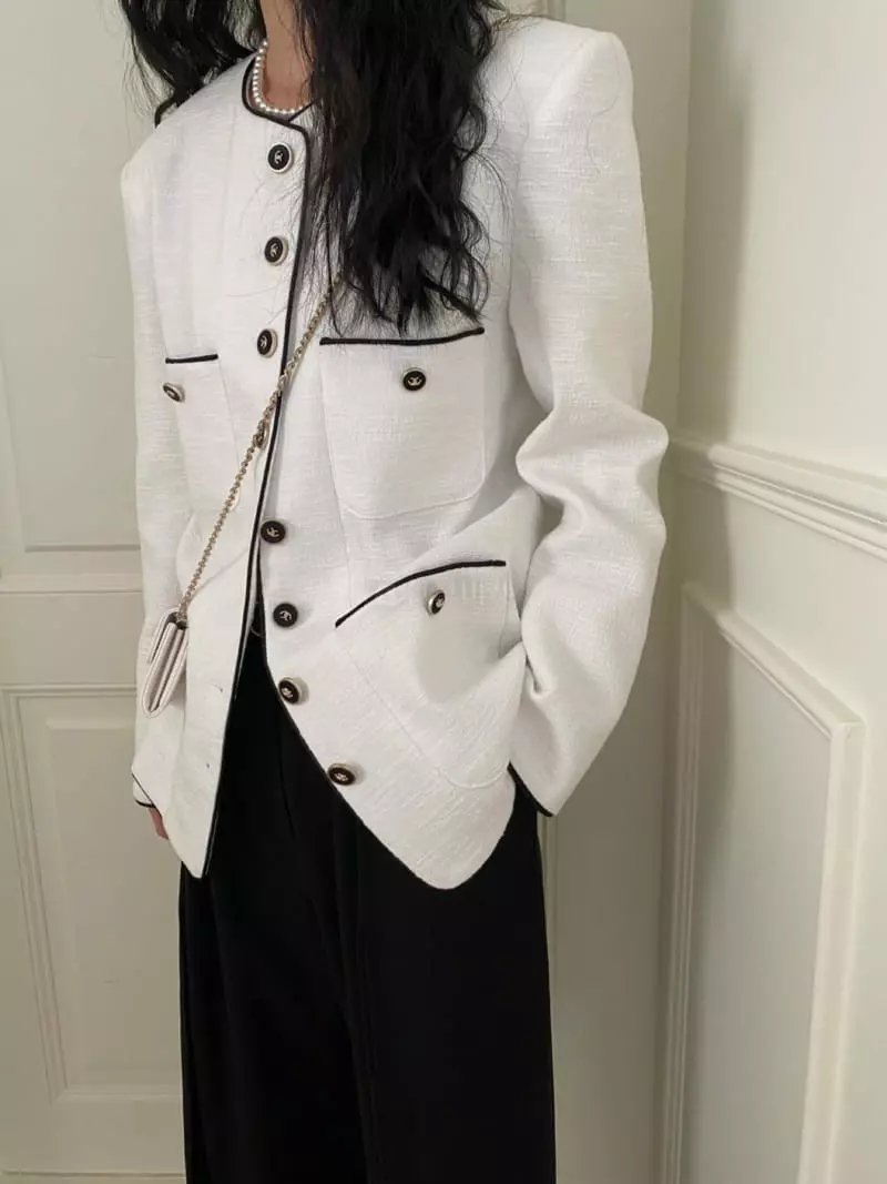 We Are - Korean Women Fashion - #momslook - Irene Tweed Jacket - 2