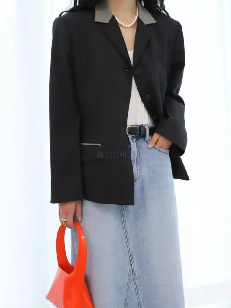 We Are - Korean Women Fashion - #momslook - Harry Two Color Jacket