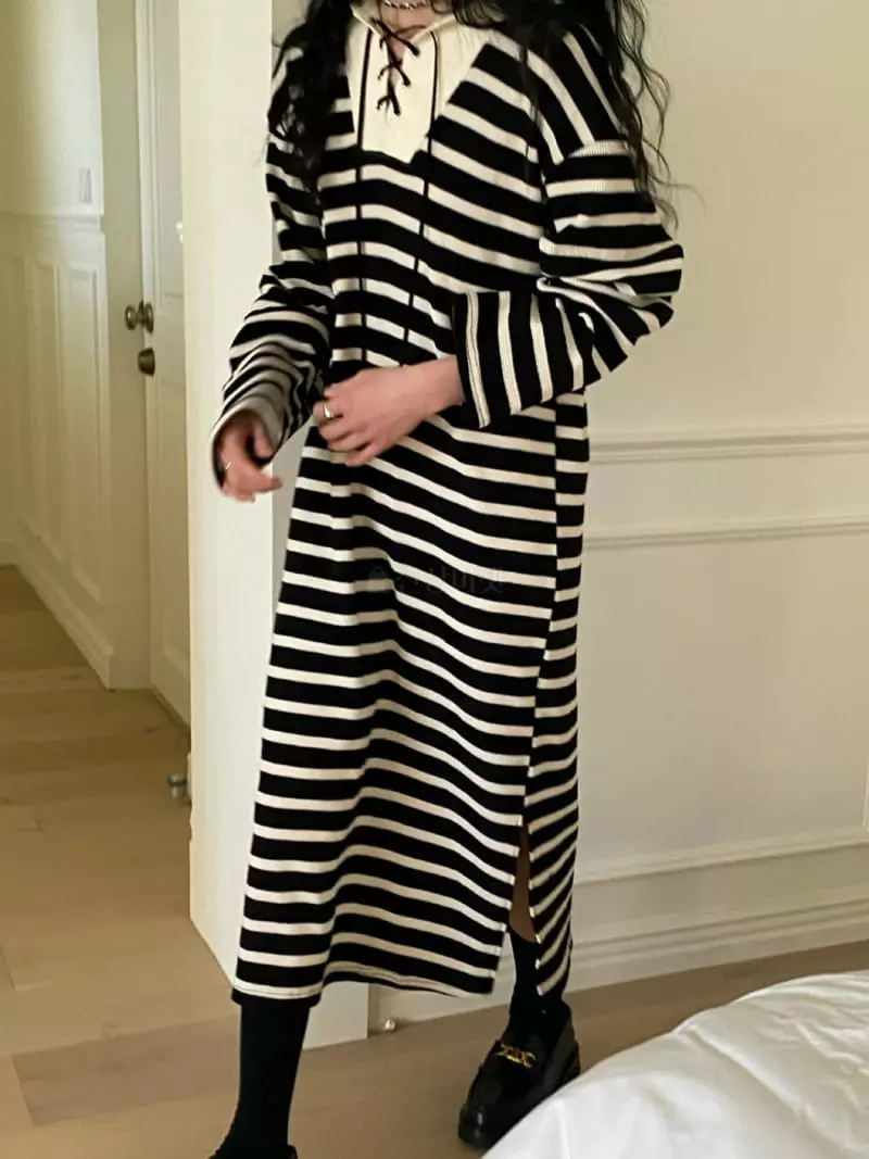 We Are - Korean Women Fashion - #romanticstyle - Lula Hoody One-piece