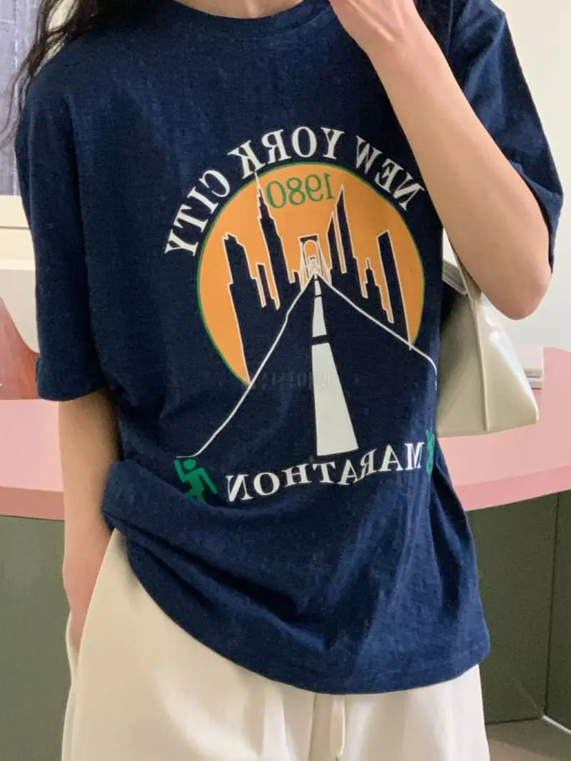 We Are - Korean Women Fashion - #shopsmall - Marathon Tee - 3