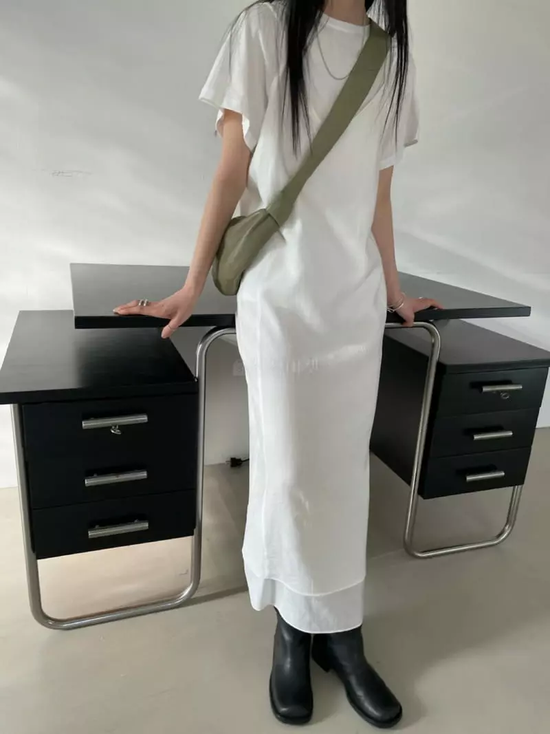 We Are - Korean Women Fashion - #vintageinspired - Date Slip One-piece