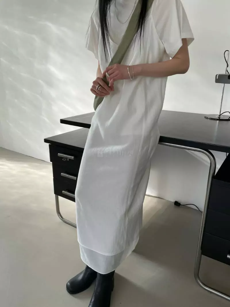 We Are - Korean Women Fashion - #vintagekidsstyle - Date Slip One-piece - 2