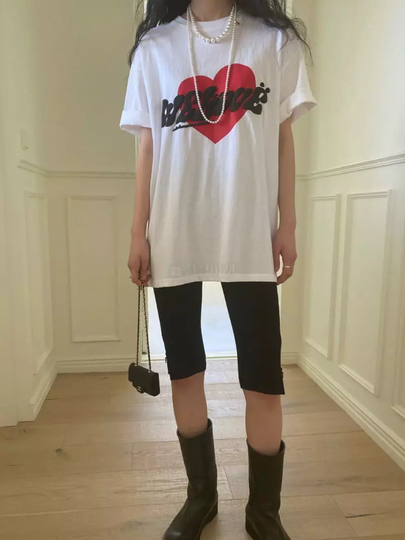 We Are - Korean Women Fashion - #womensfashion - Love Tee - 2