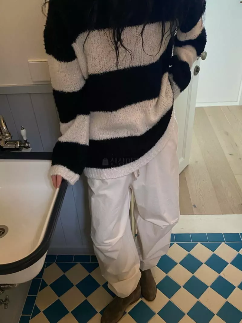 We Are - Korean Women Fashion - #womensfashion - Dessert Knit Tee - 3