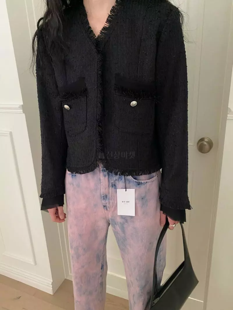 We Are - Korean Women Fashion - #womensfashion - Flora Tweed Jacket - 2