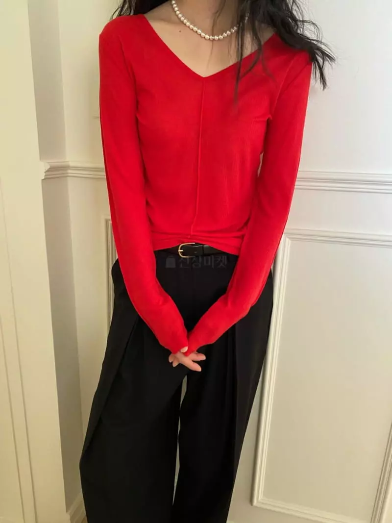 We Are - Korean Women Fashion - #momslook - Cash Tee - 4