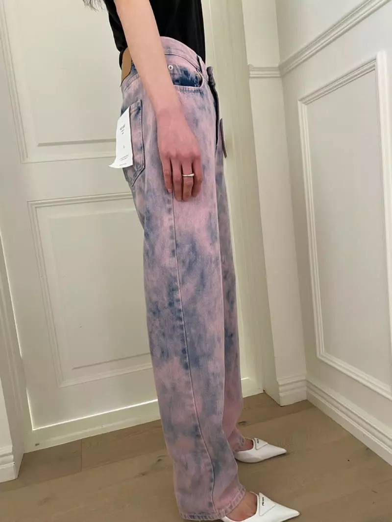 We Are - Korean Women Fashion - #womensfashion - Cloud Dying Pants