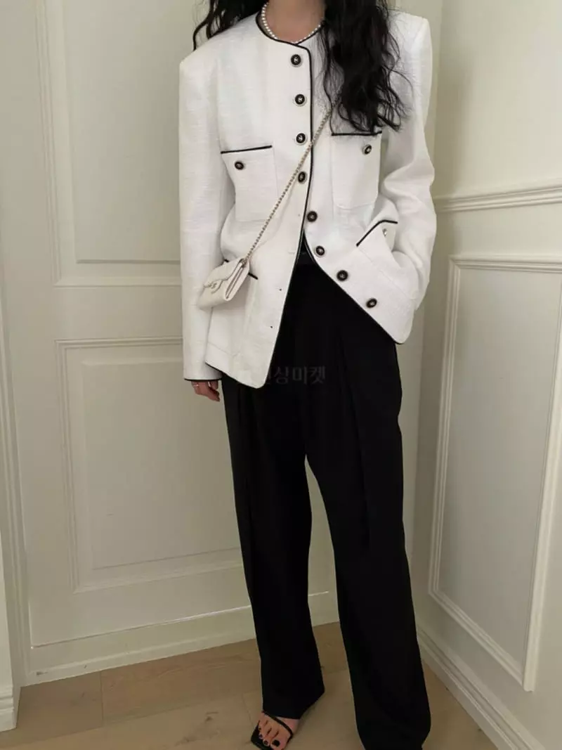 We Are - Korean Women Fashion - #womensfashion - Irene Tweed Jacket