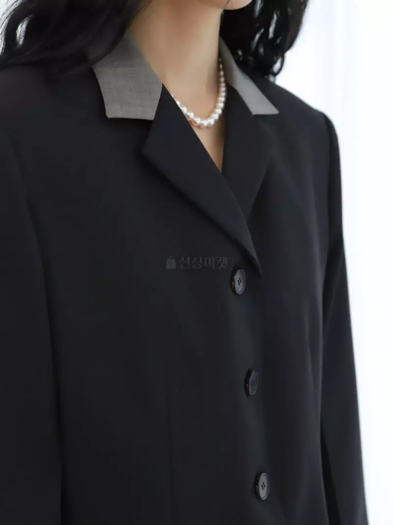 We Are - Korean Women Fashion - #momslook - Harry Two Color Jacket - 4