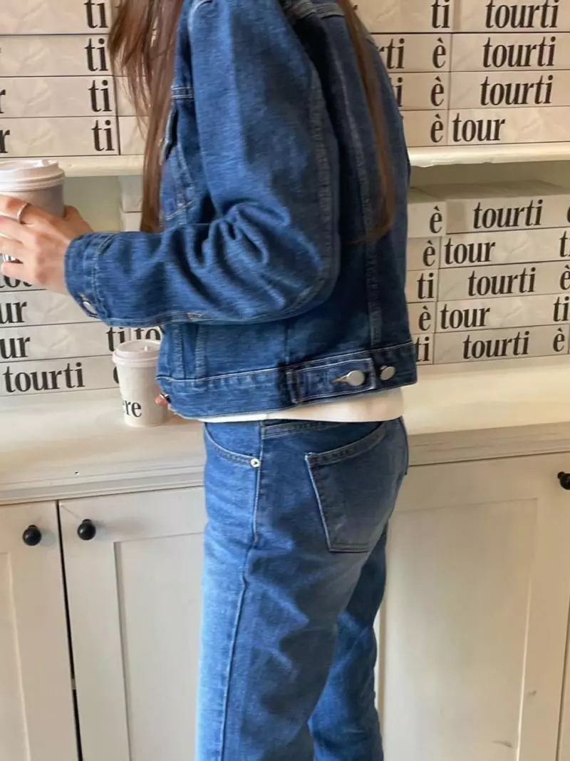 Well Row - Korean Women Fashion - #momslook - Low Bootcut Jeans - 4
