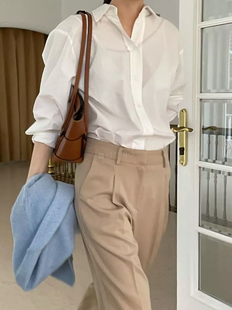Well Row - Korean Women Fashion - #momslook - One-Turtle Low Pants - 3