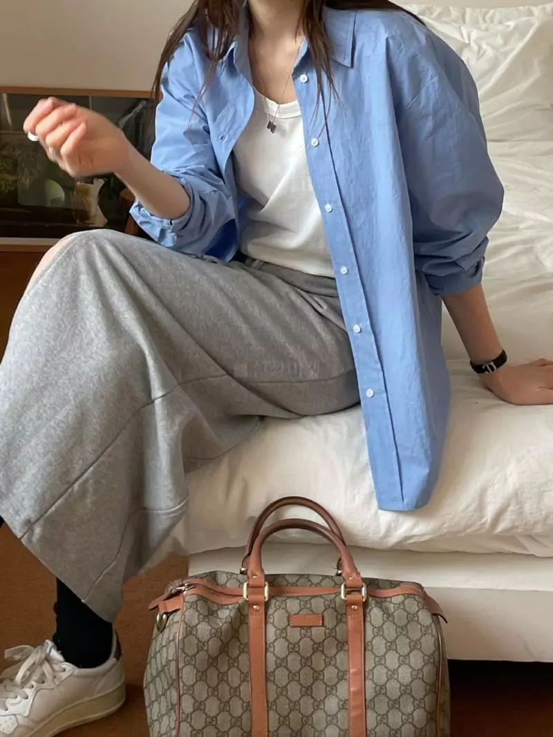 Well Row - Korean Women Fashion - #momslook - Standard Shirt - 2