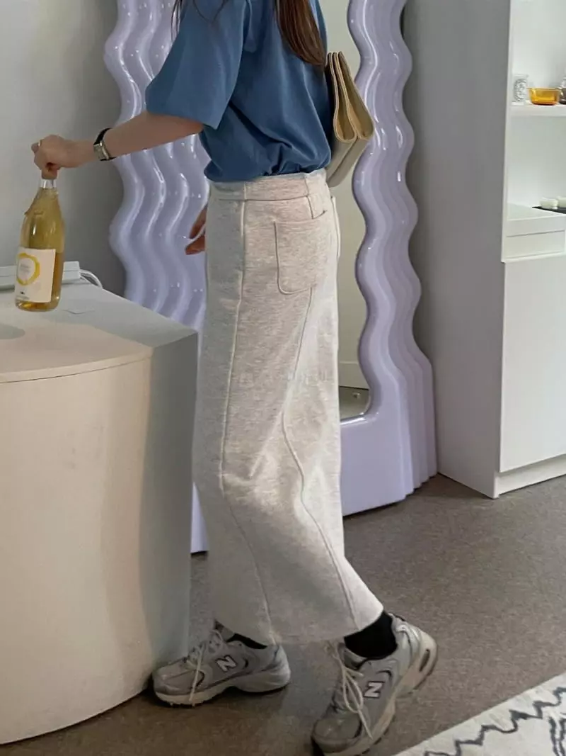 Well Row - Korean Women Fashion - #womensfashion - Pocket Cut Skirt (wearing front and back) - 4