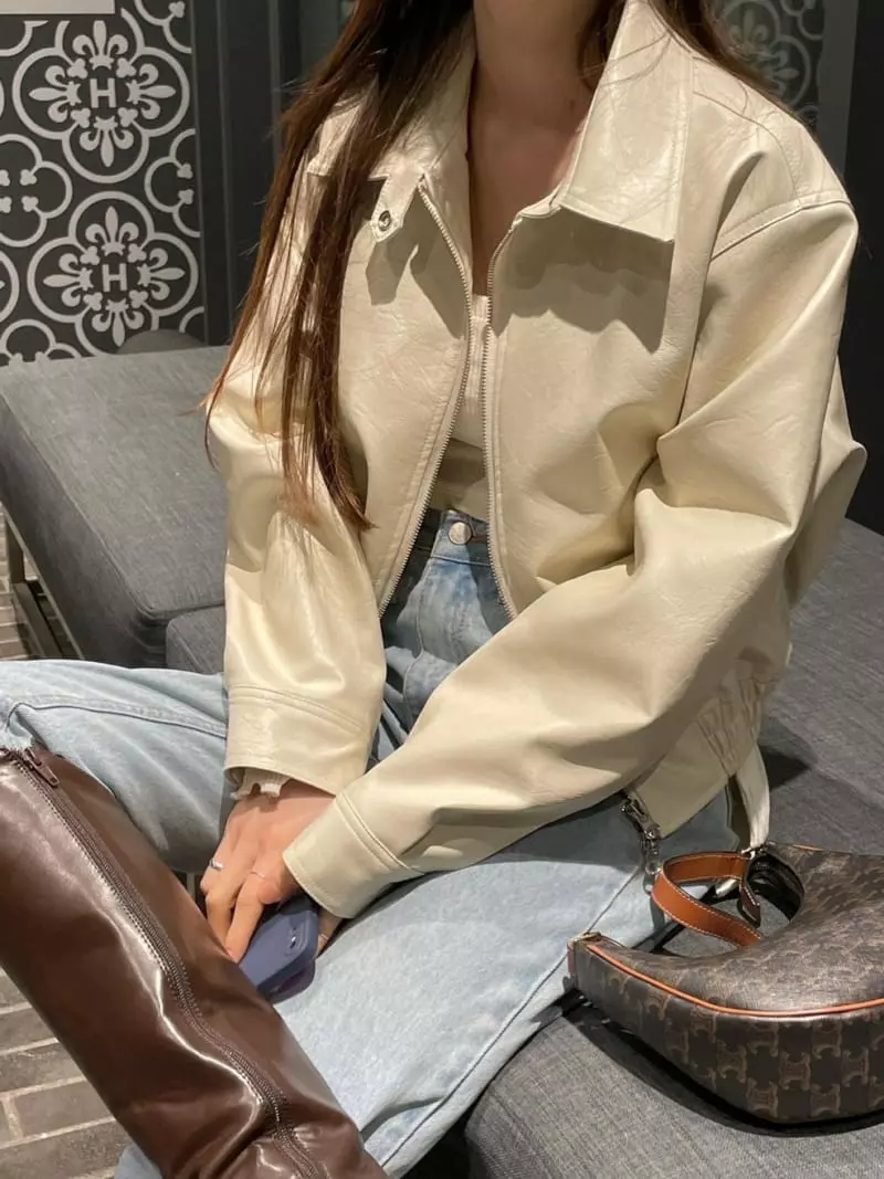 Well Row - Korean Women Fashion - #pursuepretty - Wave Long Cardigan Set - 4