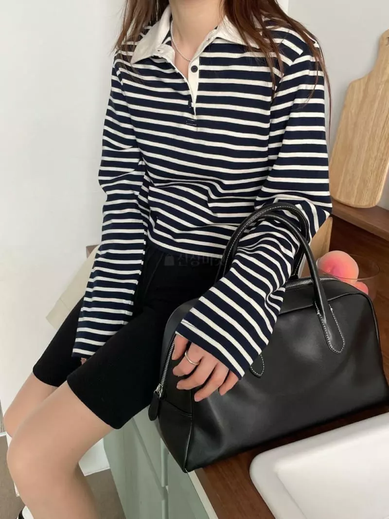 Well Row - Korean Women Fashion - #restrostyle - Rib Biker Pants - 3