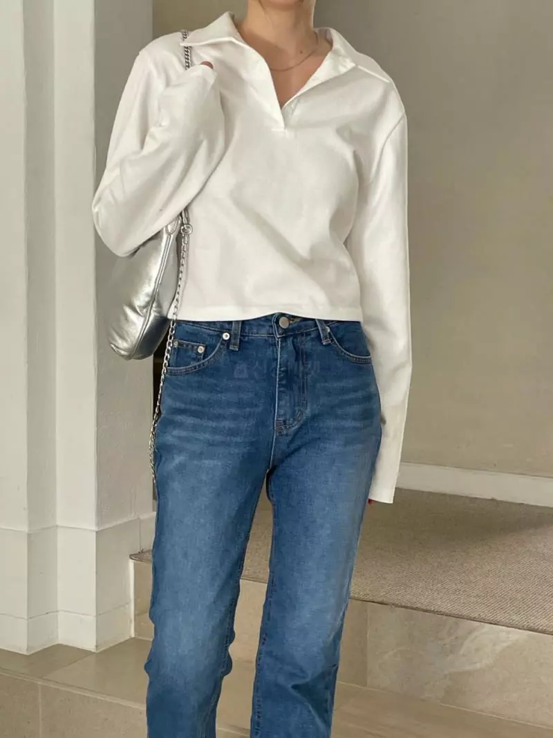 Well Row - Korean Women Fashion - #thatsdarling - Low Bootcut Jeans