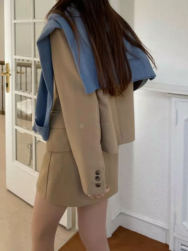 Well Row - Korean Women Fashion - #womensfashion - Three Button Jacket - 3