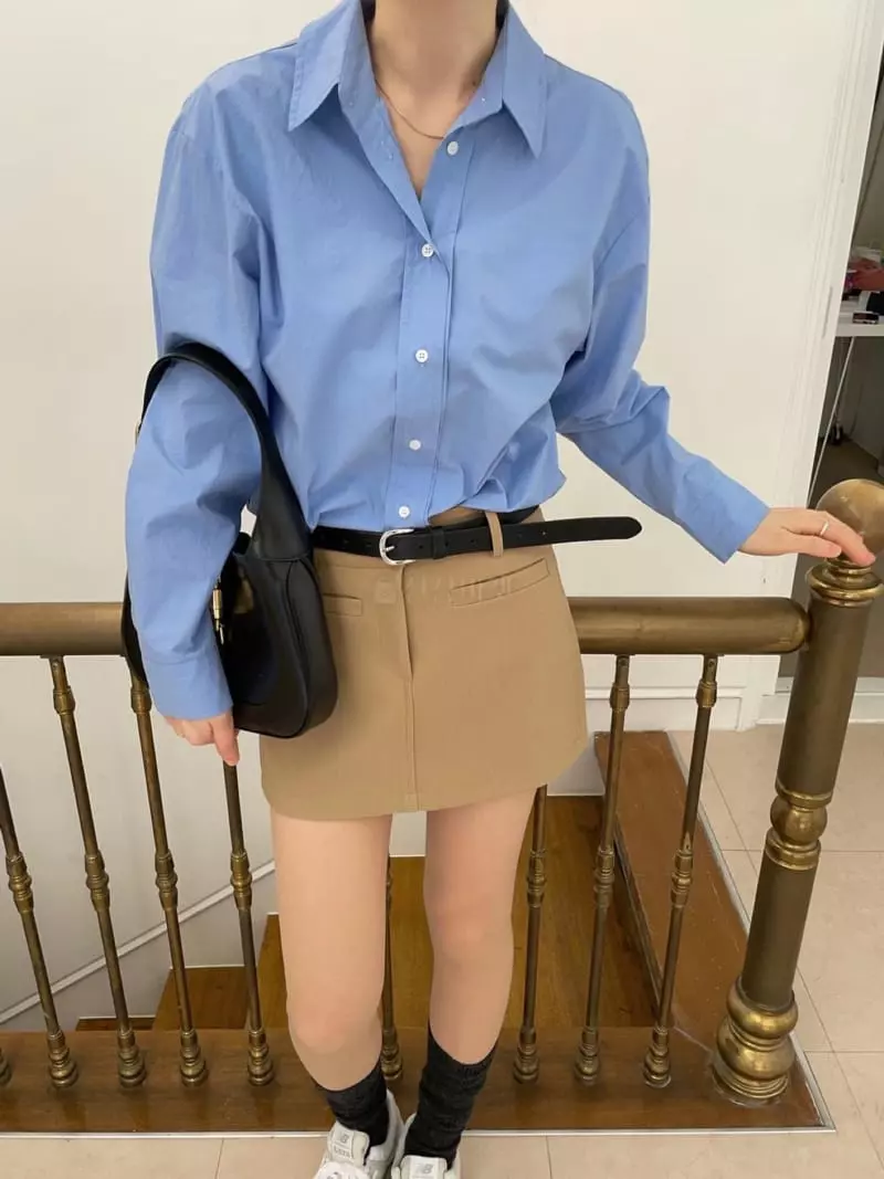 Well Row - Korean Women Fashion - #momslook - Button Sweatshirt - 4