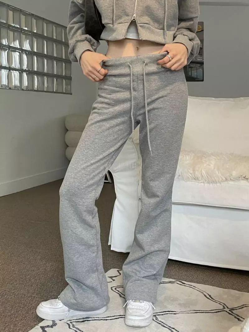 Well Row - Korean Women Fashion - #womensfashion - Line Bootcut Pants - 2