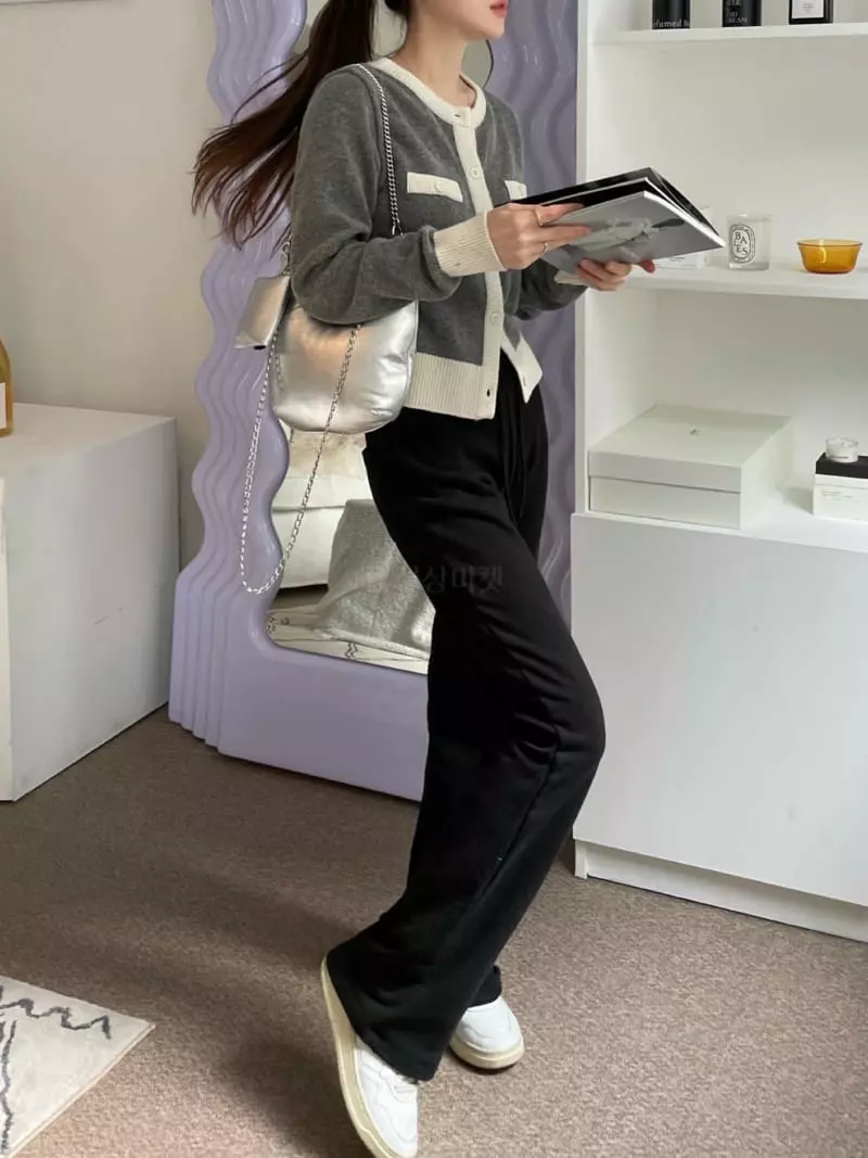 Well Row - Korean Women Fashion - #womensfashion - Coco Coloring Cardigan
