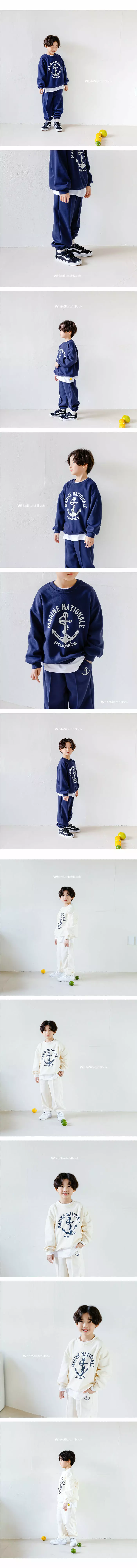 Whitesketchbook - Korean Children Fashion - #Kfashion4kids - Marnie Top Bottom Set - 2