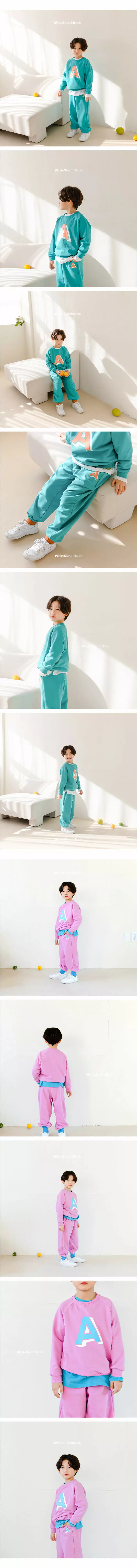 Whitesketchbook - Korean Children Fashion - #fashionkids - A Sweatshirt - 2