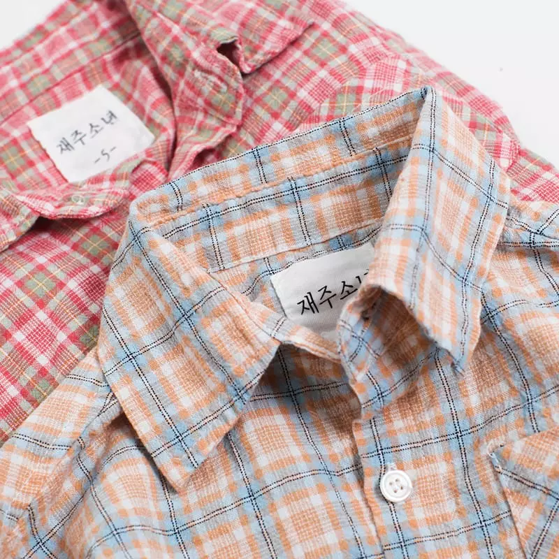 Witty Boy - Korean Children Fashion - #stylishchildhood - Jelly Check Shirt - 4