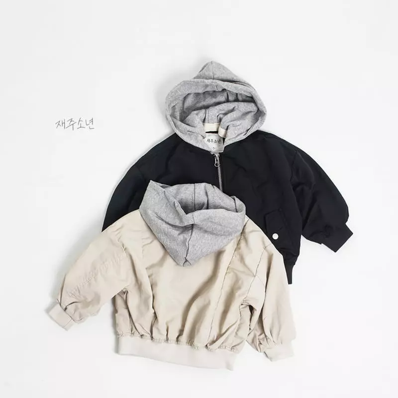 Witty Boy - Korean Children Fashion - #childofig - Martin Hoody Zip-up