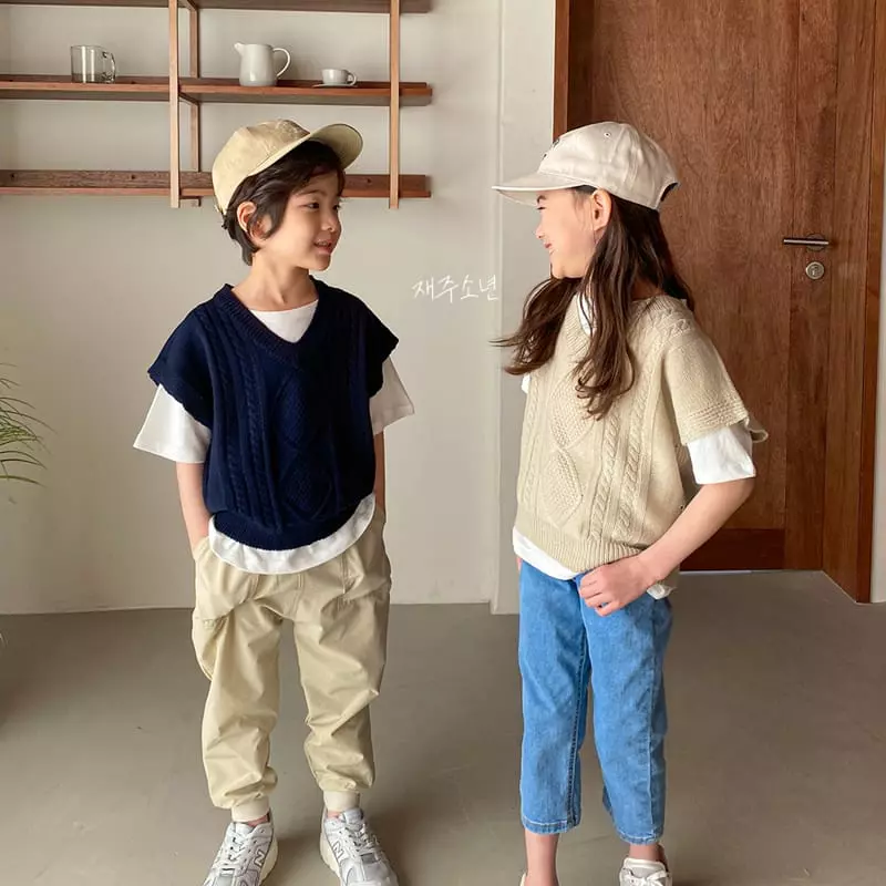 Witty Boy - Korean Children Fashion - #childofig - Marni Vest - 9